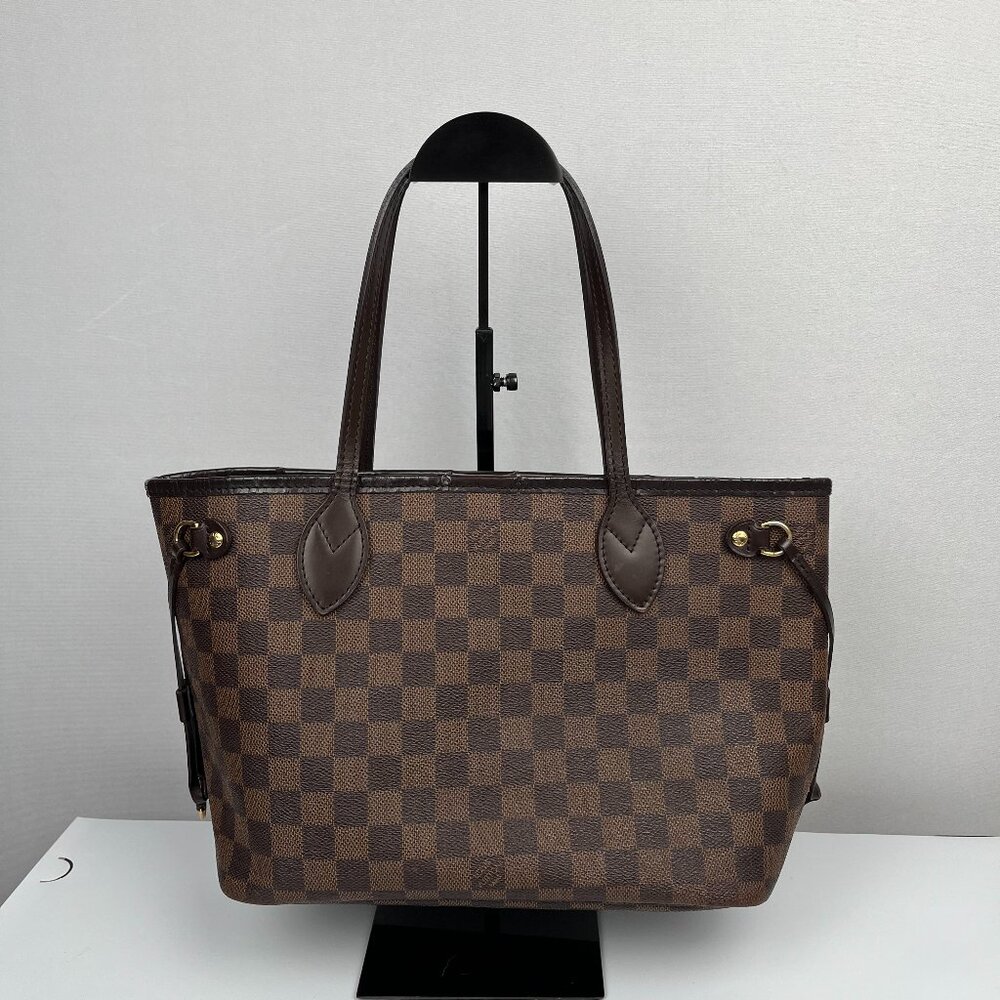 Louis Vuitton Damier Ebene Neverfull PM Good Condition